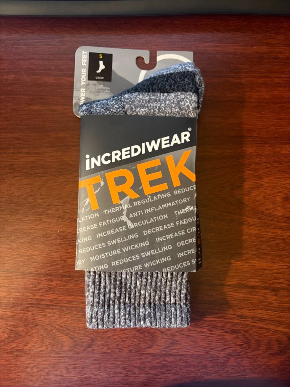 Incrediwear Trek Sock Charcoal